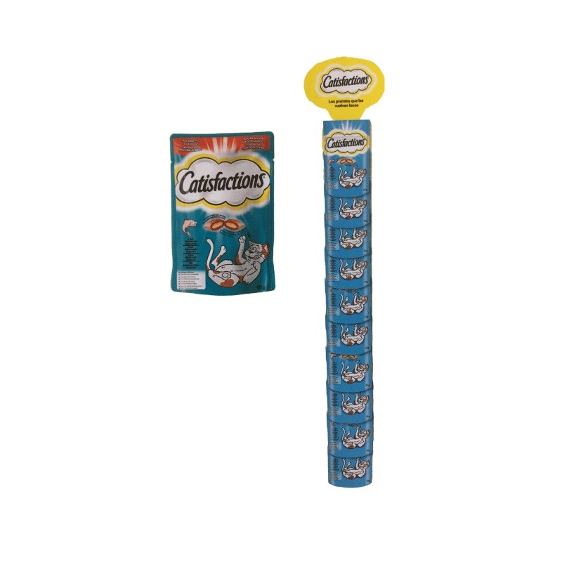 Catisfactions Caja Tiras Salmon (20uds)