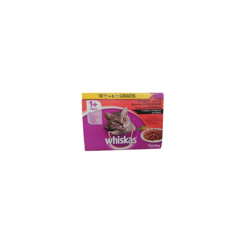 Whiskas 18+6 Carne (2uds)