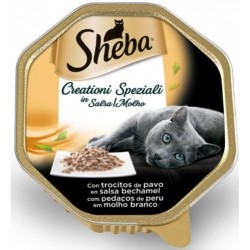 Sheba Single Creationi Speciali Salsa Pavo 85gr (22uds)