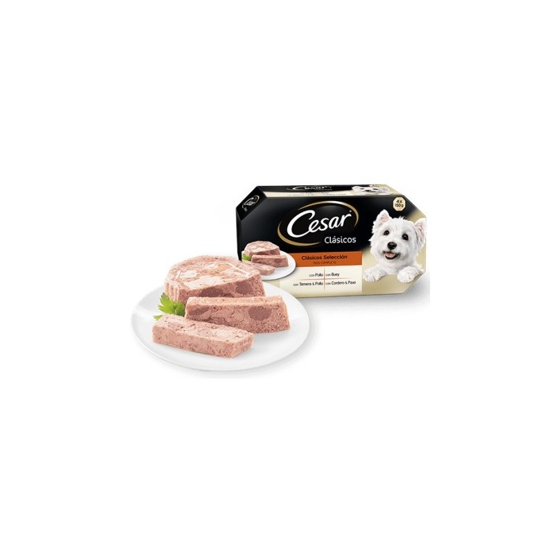Cesar Multipack Tarrina Clasicos 4+2 150gr (4uds)