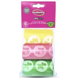 Inodorina City Bag Colores 3Ux20 Bolsas (12uds)