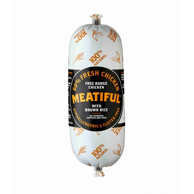 Meatiful Pollo con Arroz Integral 320gr (12uds)