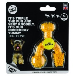Tasty Trio Bone Pollo Toy