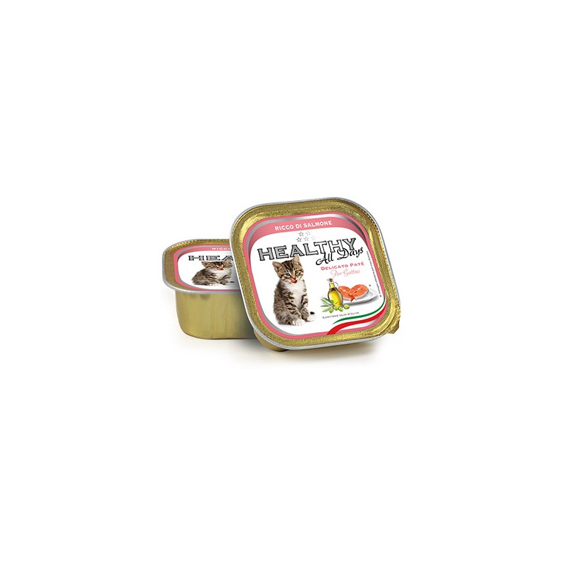 Cat Kitten Aceite Oliva Salmon 100gr (32ud)