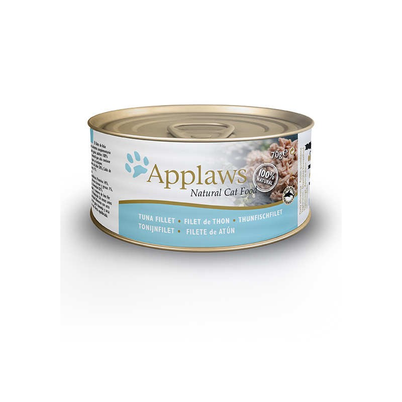 Applaws Cat Lata 70g Filete Atún (24uds)