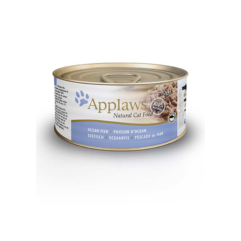 Applaws Cat Lata 70g Pescado (24uds)