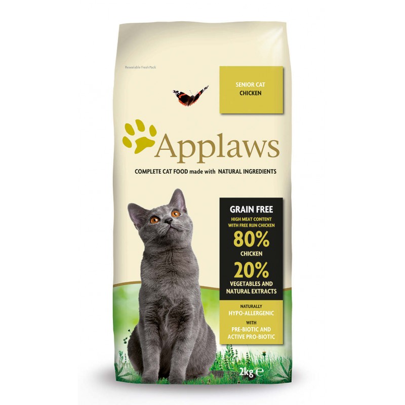 Applaws Cat Dry Senior Pollo 2kg