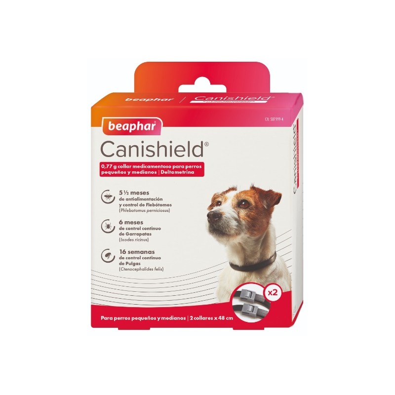 Collar Canishield Perro 2x48cm ES